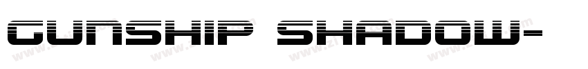 Gunship Shadow字体转换